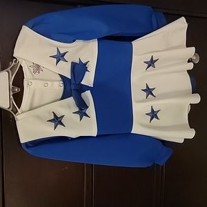 Toddler Dallas Cowboys Cheerleader outfit